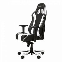 кресло геймерское dxracer king ks06 черно-белое в Абакане