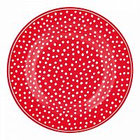 десертная тарелка dot red в Абакане