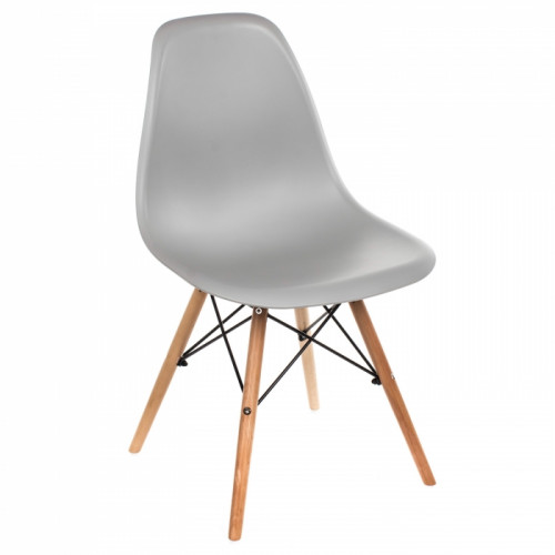 стул деревянный eames pc-015 grey в Абакане