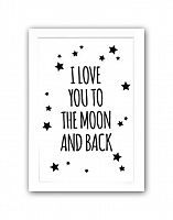 постер to the white moon and back а3 в Абакане