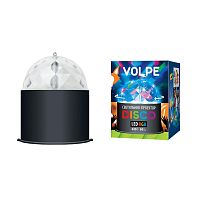 светодиодный светильник-проектор (09840) volpe disco uli-q302 03w/rgb black в Абакане