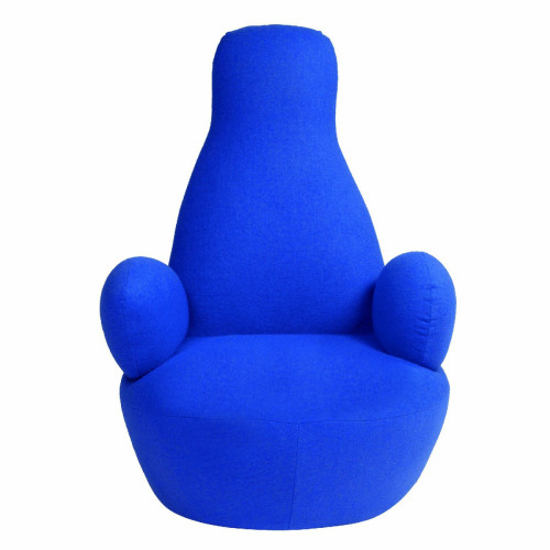 кресло bottle chair синее в Абакане