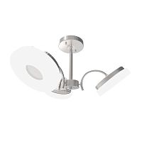 потолочная светодиодная люстра idlamp frittelle 107/3pf-ledwhitechrome в Абакане