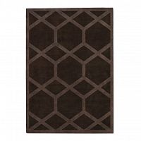 ковер ashton cocoa coffe 150x220 коричневый в Абакане