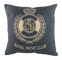 подушка с гербом королевского royal yacht club denim в Абакане