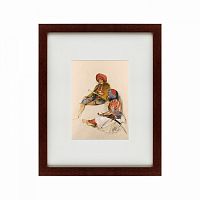 картина: albanian guards in bursa, turkey, 1850 в Абакане