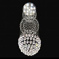 каскадная люстра newport 8113/300 хром в Абакане