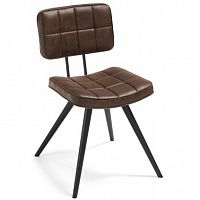 стул lola seat pu brown ноги эпоксидный черный c592u09 от la forma (ex julia grup) в Абакане