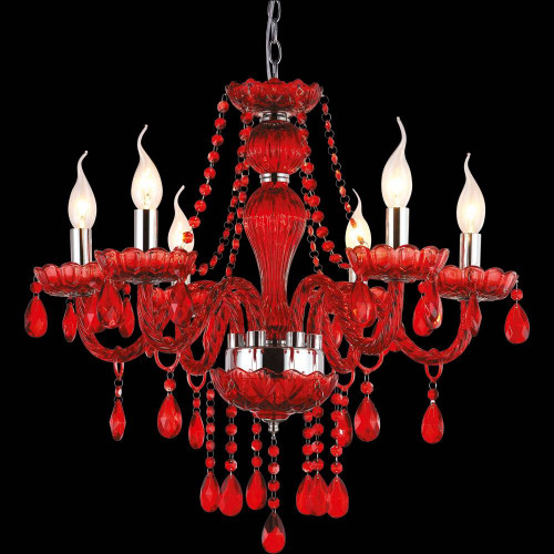 подвесная люстра arte lamp teatro a3964lm-6rd в Абакане