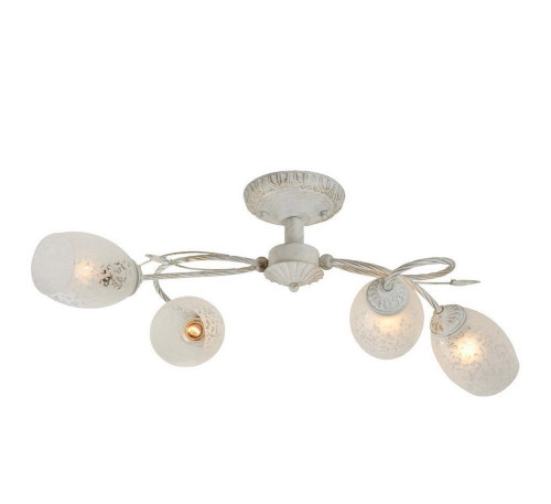 потолочная люстра idlamp julia 874/4pf-whitepatina в Абакане