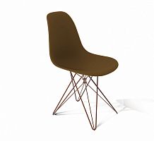 стул dsr коричневый s50 (eames style) в Абакане