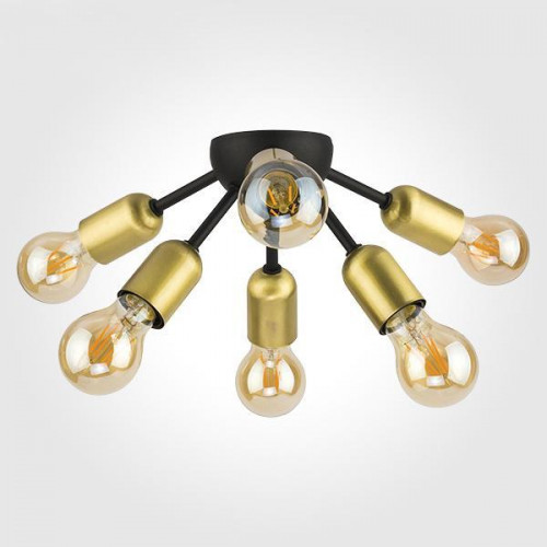 потолочная люстра tk lighting 1467 estrella black в Абакане