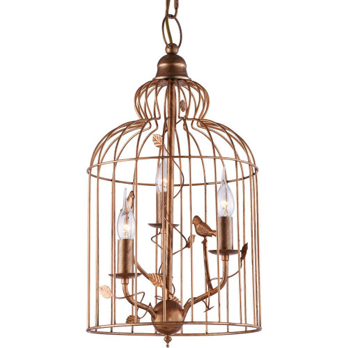 подвесная люстра arte lamp gabbia a1865sp-3bg в Абакане