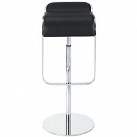 барный стул lem style piston stool черная кожа в Абакане