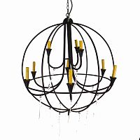 люстра-клетка otis серебро в Абакане