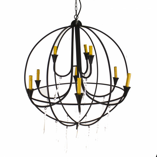 люстра-клетка otis серебро в Абакане