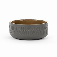 тарелка tactile диаметр 15 темно-серый в Абакане