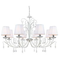 подвесная люстра arte lamp romana snow a1743lm-8wh в Абакане