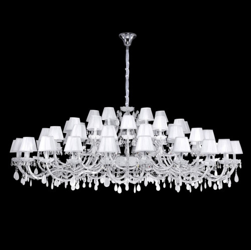 подвесная люстра crystal lux blanca sp60 белая в Абакане