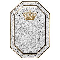 зеркало состаренное восьмиугольное с короной crown в Абакане