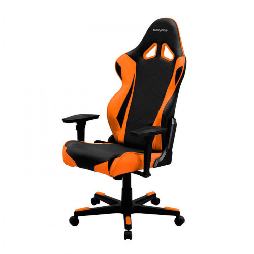 кресло геймерское dxracer racing черно-оранжевое в Абакане