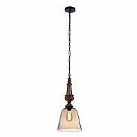 подвесной светильник crystal lux deco sp1 a amber в Абакане