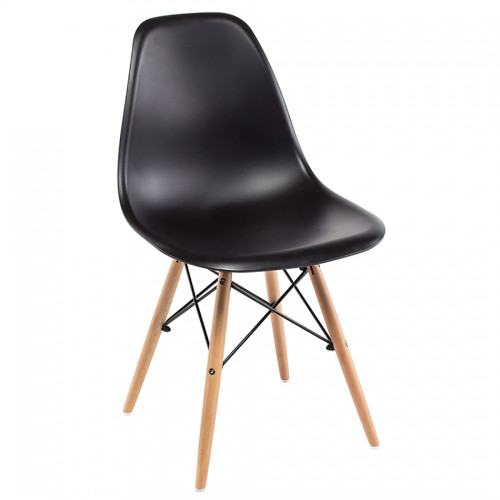 стул деревянный eames pc-015 black в Абакане