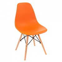 стул деревянный eames pc-015 оранжевый в Абакане