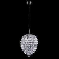 подвесной светильник crystal lux charme sp3+3 led chrome/transparent в Абакане