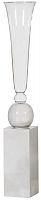 ваза настольная crystal circle white middle в Абакане