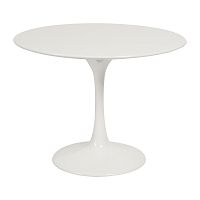 стол журнальный eero saarinen style tulip table белый в Абакане