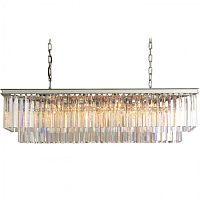 люстра odeon l80 silver&glass серая, прозрачная в Абакане