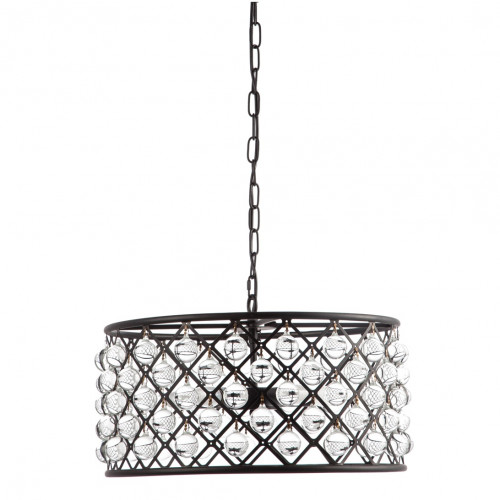 люстра cassiel чёрная, прозрачная в Абакане