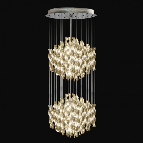 каскадная люстра newport 5336/s хром в Абакане