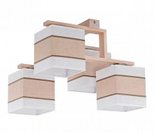 потолочная люстра tk lighting 562 lea white 4 в Абакане