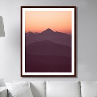картина: sunset view в Абакане