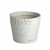 цветочный горшок lucky белый в Абакане
