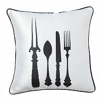 подушка со столовыми приборами tableware white в Абакане