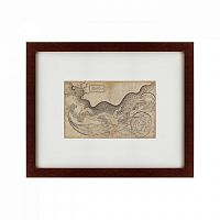картина: drawing in the saz style of a dragon amid foliage, османская империя, 1540 в Абакане