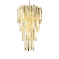 люстра gigi 13 gold от delight collection прозрачная/золото в Абакане