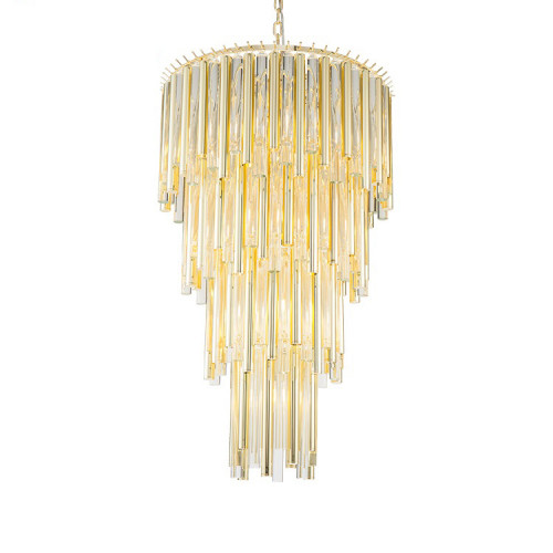 люстра gigi 13 gold от delight collection прозрачная/золото в Абакане