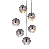 подвесной светильник globo 6u nickel от delight collection в Абакане