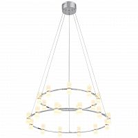 подвесная светодиодная люстра st luce cilindro sl799.103.21 белая в Абакане