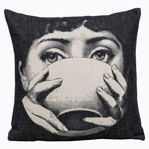 арт-подушка tea time fornasetti в Абакане