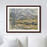 картина: montagne sainte-victoire, 1890г. в Абакане