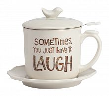 чайный набор sometimes you just have to laugh в Абакане