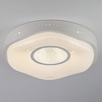 потолочный светодиодный светильник eurosvet shine 40011/1 led белый в Абакане