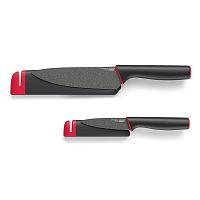 набор из 2 ножей в чехлах со встроенной ножеточкой slice&sharpen 3,5 и 6 в Абакане