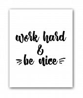 постер be nice а3 в Абакане