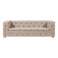 диван soho tufted прямой бежевый в Абакане